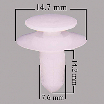 Клипса SKYWAY универсальная 086 (min25)